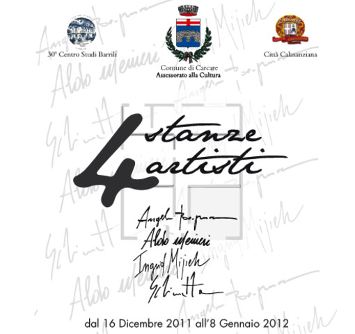 “4 stanze, 4 artisti”. Mostra d'arte a Carcare