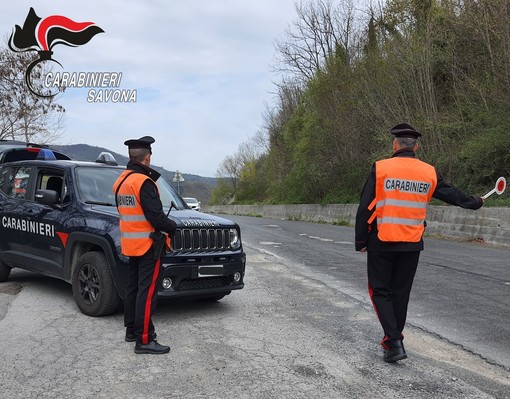 Controlli dei carabinieri in Val Bormida: patenti ritirate per guida in stato di ebbrezza ed altre violazioni al Codice della strada