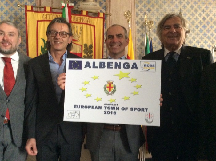 La Commissione Europea in visita agli impianti sportivi, Albenga sarà città dello sport 2016?