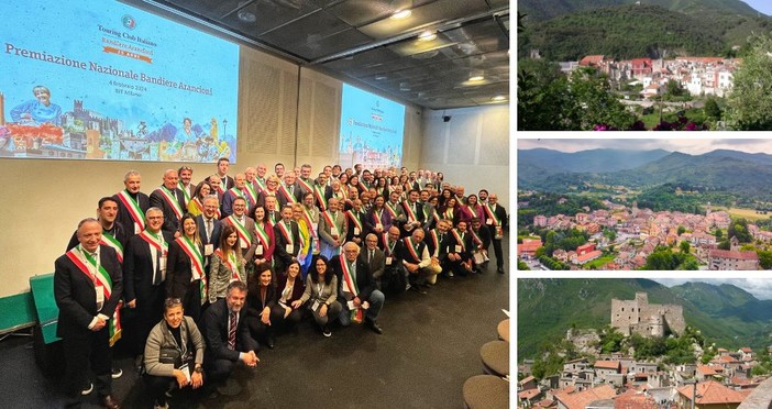 Assegnate le Bandiere Arancioni 2024-2026 a Castelvecchio di Rocca Barbena, Sassello e Toirano