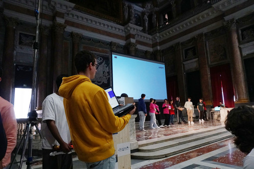 Scuola, innovazione e cultura: a palazzo Ducale la premiazione dei vincitori dei Campionati di Robotica 2023