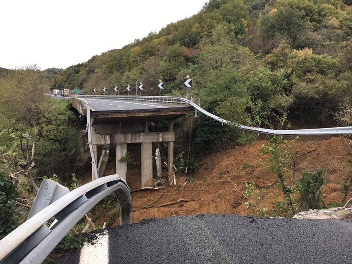 Crollo viadotto A6: primi sopralluoghi dei periti incaricati dalla Procura