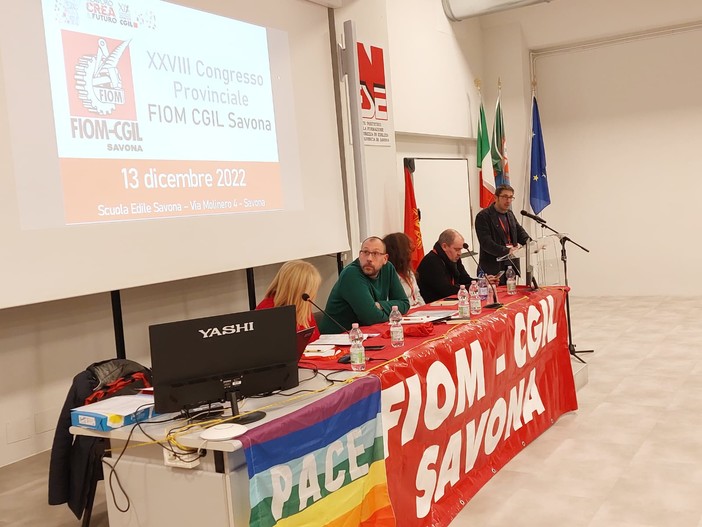 Savona, spazio al Congresso della Fiom Cgil. Mandraccia: &quot;Situazione dell'industria metalmeccanica nel nostro territorio non è migliorata&quot;