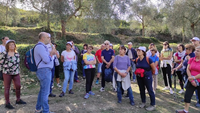 Andora, successo per la &quot;Camminata fra gli olivi&quot; (FOTO)