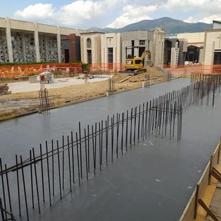 Albenga: proseguono i lavori di ampliamento interno del cimitero di Leca