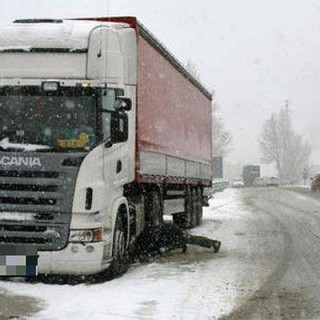 Piano neve 2020, blocco a Savona degli autotrasportatori diretti in Piemonte in caso di forti nevicate