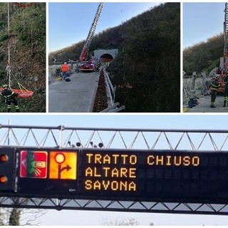 Incidente sul lavoro in A6: operaio precipita da un ponteggio e perde la vita (FOTO)