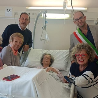 Finale ha una nuova centenaria: festa per la signora Bianca Andrei in Valle