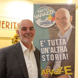 Elezioni comunali Varazze, il candidato sindaco Caprioglio si presenta: &quot;Basta parole, contano i fatti&quot; (FOTO E VIDEO)