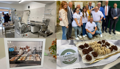 L’inclusione si fa dolce: inaugurato in via Caffaro  il laboratorio di pasticceria (gluten free) che forma ragazzi con disabilità (Video)