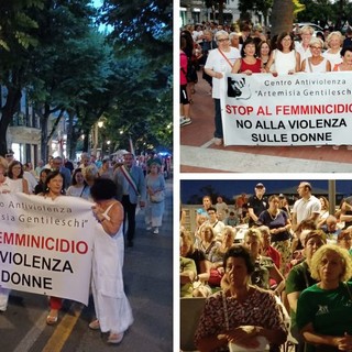 Ad Albenga vola alto il “No al femminicidio”: donne, uomini e giovani alla camminata del CAV Gentileschi