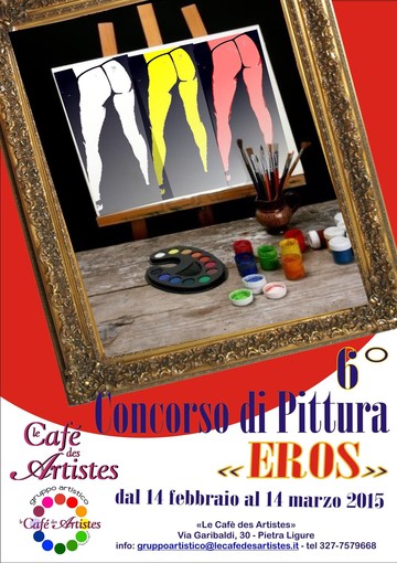 Pietra Ligure, al &quot;Cafè des artistes&quot; 6° concorso di pittura