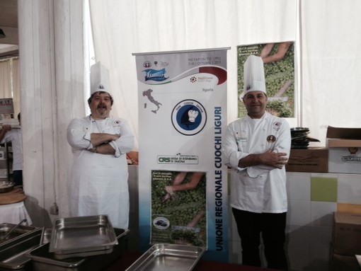 Gli chef Stefano Beltrame e Alessandro Oliveri