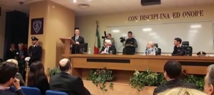 Il poliziotto savonese Paolo Bonetti premiato a Brescia