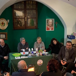 Elezioni Albenga, incontro nella sede della Lega per Calleri: &quot;E' lui la scelta vincente per la città&quot;