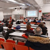 Savona, congresso della Flc Cgil, Lugaro: &quot;Per il 2023 nessuna risorsa per la scuola, la lezione del Covid non è servita&quot; (VIDEO)