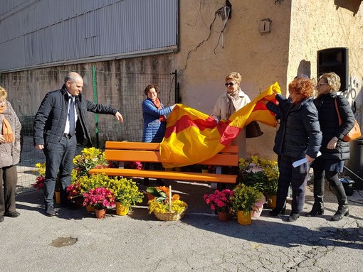 Albenga ritorna ad avere la sua &quot;Panchina arancione&quot;