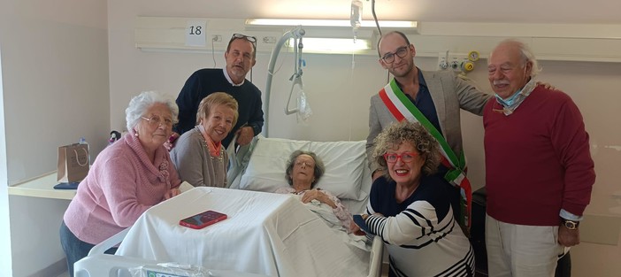 Finale ha una nuova centenaria: festa per la signora Bianca Andrei in Valle