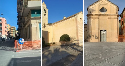 Finale Ligure, riaperti i cantieri in piazza Abbazia e Lungomare Migliorini