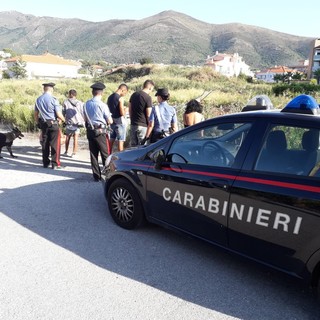 I Carabinieri &quot;passano al setaccio&quot; l'area T1 di Ceriale