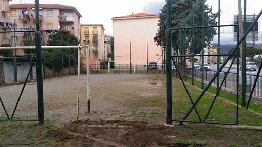 Vado Ligure: al via il restyling del campetto di via Ferraris