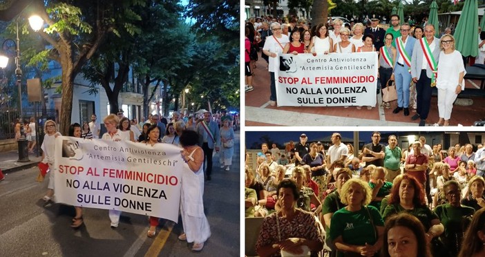 Ad Albenga vola alto il “No al femminicidio”: donne, uomini e giovani alla camminata del CAV Gentileschi