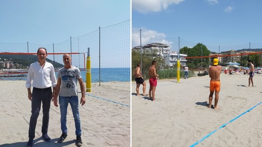 Andora ha un nuovo campo da Beach Volley: è la prima opera che sorgerà nel solarium ex Ariston