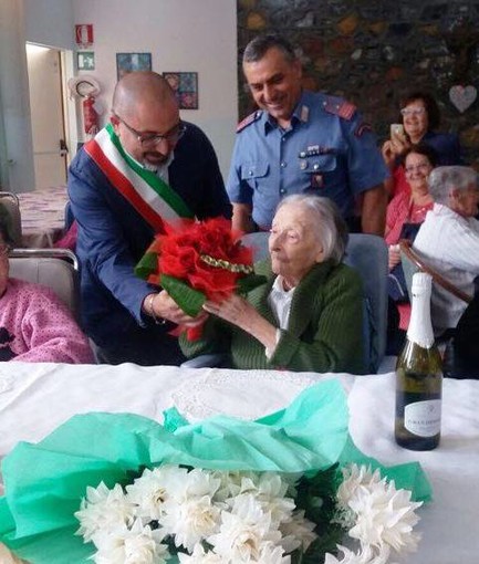 Borghetto festeggia i 105 anni della signora Camilla (FOTO)