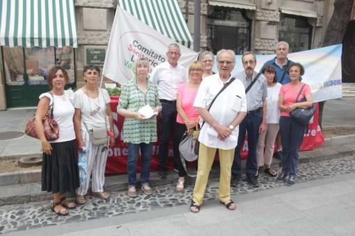 Manifestazione per la sanità pubblica, anche Cairo in Comune in piazza a Savona