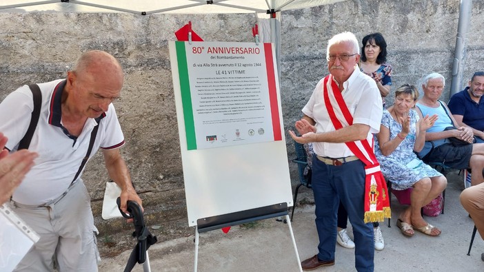 80 anni fa il bombardamento alla Strà, una targa per non dimenticare le 41 vittime (FOTO)