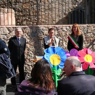 Inaugurazione di piazza Domenico Trincheri a Cisano sul Neva