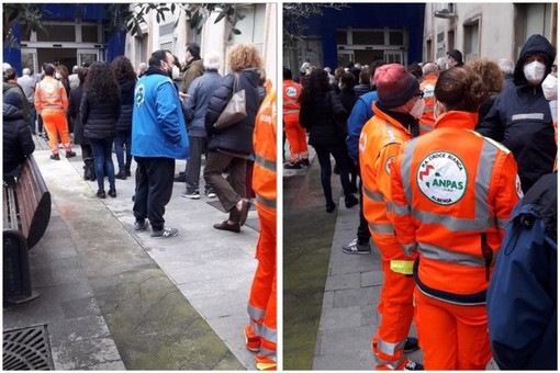 Vaccinazioni a pieno regime: stamattina al Santa Corona tocca alle pubbliche assistenze e al personale sanitario