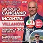 Villanova incontro con Giorgio Cangiano: “Aeroporto, Piaggio, sanità, dissesto. Ecco le mie idee: confrontiamoci”