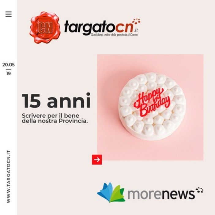 Buon compleanno Targatocn! 15 candeline dedicate a tutti i nostri lettori (ed anche a noi!)