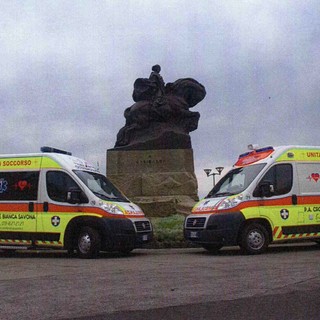 Inaugurazione delle due nuove ambulanze della Croce Bianca di Savona