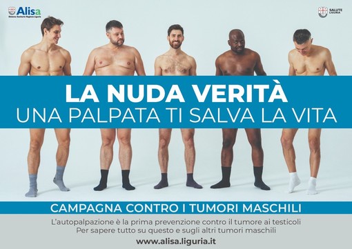 “La nuda verità: una palpata ti salva la vita”: contro i tumori maschili, al via la campagna di sensibilizzazione