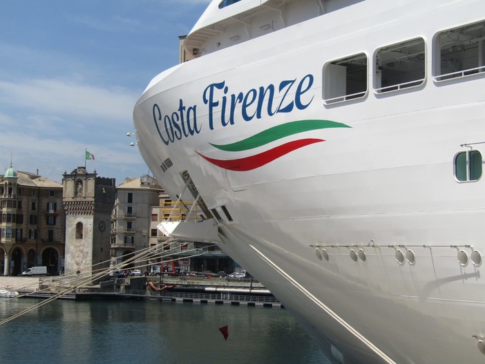 Una nave ispirata alla bellezza del Rinascimento: inaugurazione a Savona di Costa Firenze (FOTO)