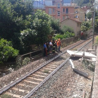 Due rinvii a giudizio per il crollo del muro della palestra di Laigueglia sui binari