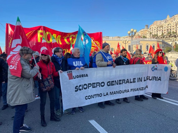 Lo sciopero Cgil e Uil del novembre 2023