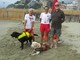 Albissola, non solo i bagnini nelle spiagge libere: a presidiare il litorale ecco i cani di salvataggio (FOTO E VIDEO)