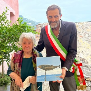 Finale, Teresa Dellamaria Evoli compie 100 anni: gli auguri del comune (FOTO)