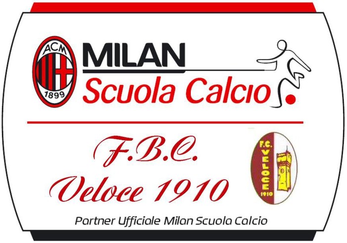 Veloce 1910: presentazione Scuola Calcio Milan e Festa dei piatti tipici Savonesi