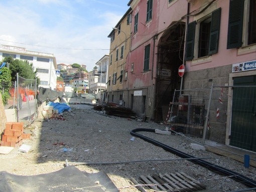 Celle, pronti a ripartire i lavori sul cantiere del rio S. Brigida: a breve la riapertura a doppio senso dell'Aurelia (FOTO e VIDEO)