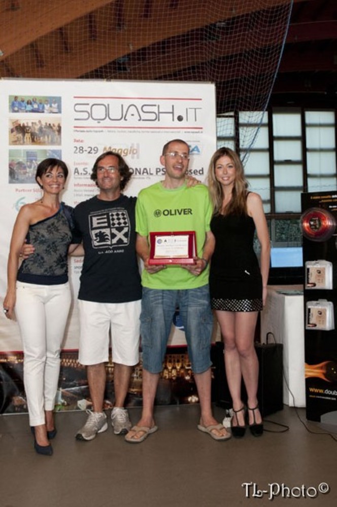 Il vadese Andrea Cannizzaro campione italiano di squash