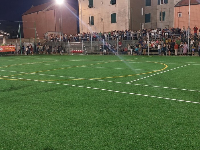 Stella, inaugurato il nuovo campo sportivo a San Bernardo intitolato a Silvio Perazzo