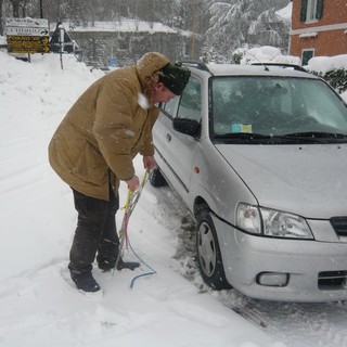 Da oggi consigliate le catene e dotazioni invernali per percorrere le strade provinciali savonesi