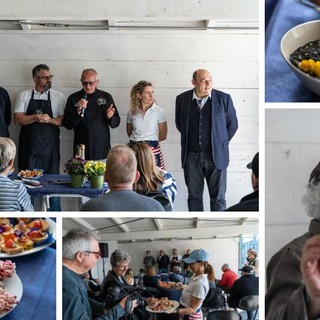 Alassio, all’Ittiturismo L’Isola il pescato locale si intreccia con i fiori eduli (FOTO e VIDEO)