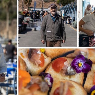 “Sostenibilità in barca” alla Marina di Alassio: buone pratiche di cucina sulle onde con Roberto Pisani e Patrizio Roversi (FOTO e VIDEO)