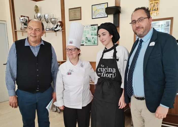 L’Istituto Alberghiero di Alassio fra i protagonisti del Concorso “Un fiore nel piatto” a Iseo (BS) nell’ambito del gemellaggio gastronomico con il Festival della Cucina con i Fiori.