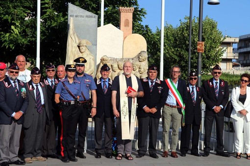 Albenga: fondazione dell'Arma dei carabinieri, la cerimonia in piazza Enzo Tortora (FOTO)